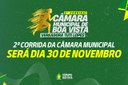 2ª Corrida da Câmara Municipal será dia 30 de novembro