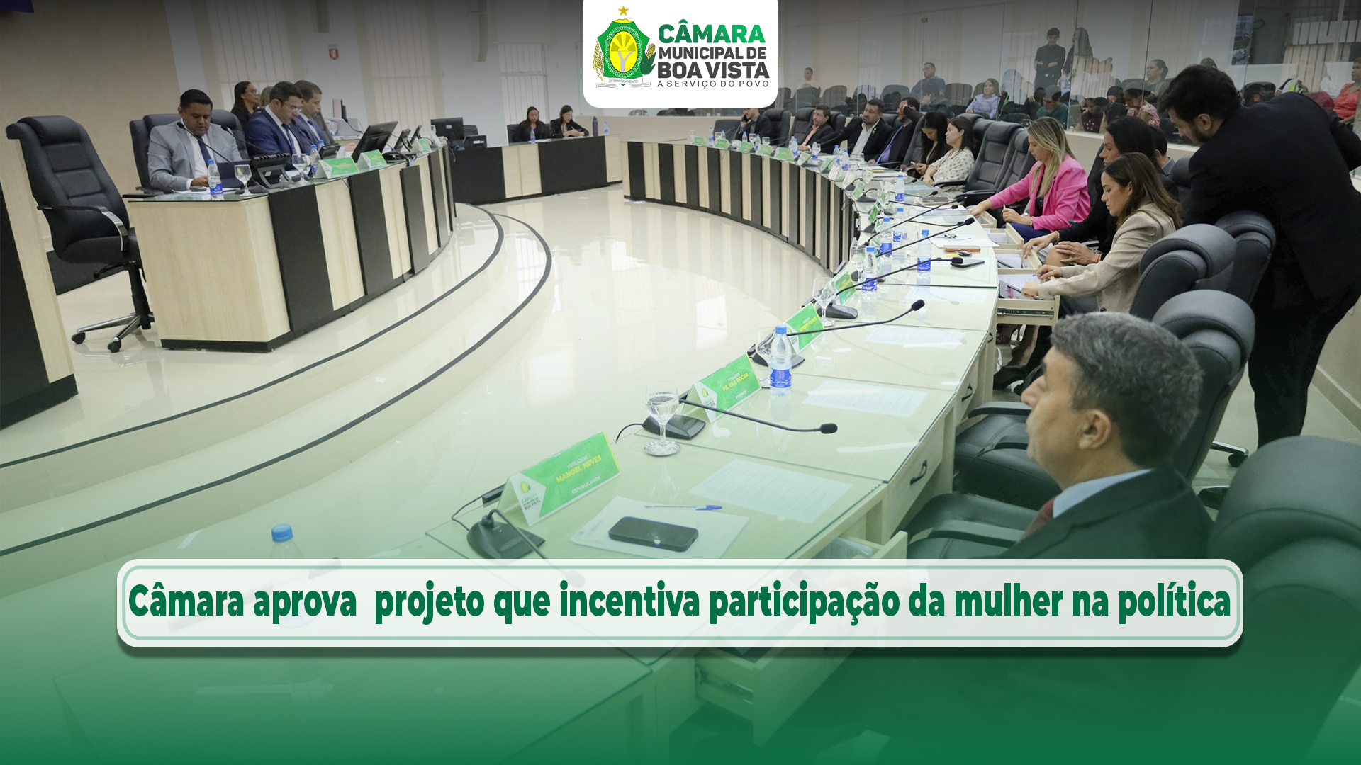 Câmara aprova projeto que incentiva participação da mulher na política