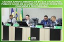 Câmara aprova reserva de 5% das vagas para público acima de 40 anos via contratações por concurso e terceirizadas