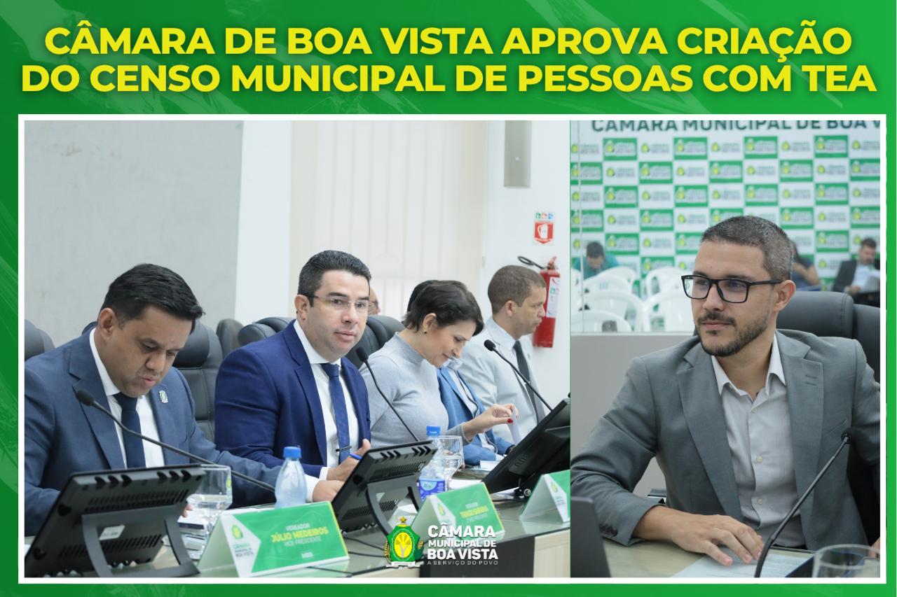 Câmara de Boa Vista aprova criação do Censo Municipal de Pessoas com TEA