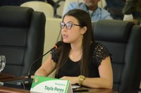 Câmara de Boa Vista aprova três projetos da vereadora Tayla Peres