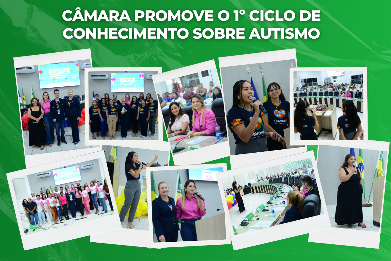 Câmara Municipal de Boa Vista promove o 1º Ciclo de Conhecimento sobre Autismo