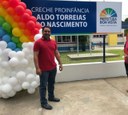 Com presença de vereadores, creche é entregue no Cauamé