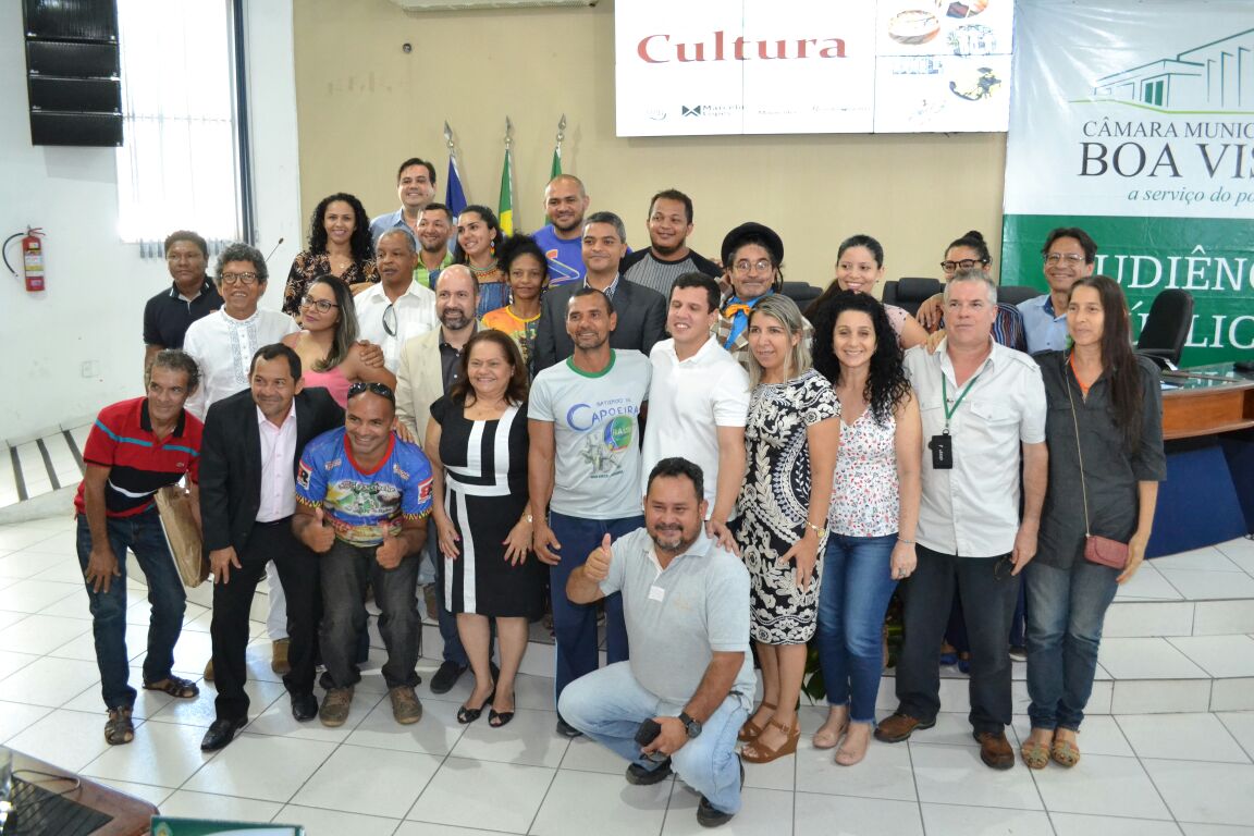 Em audiência na Câmara, representantes da Cultura pedem criação do Conselho Municipal de Cultura