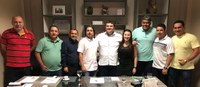 Ex-governador Anchieta Júnior visita a Câmara de Boa Vista