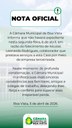 NOTA OFICIAL