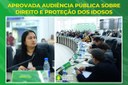 VEREADORA JEU NUNES -Aprovada audiência pública sobre direitos dos idosos VEREADORA JEU NUNES -Aprovada audiência pública sobre direitos dos idosos