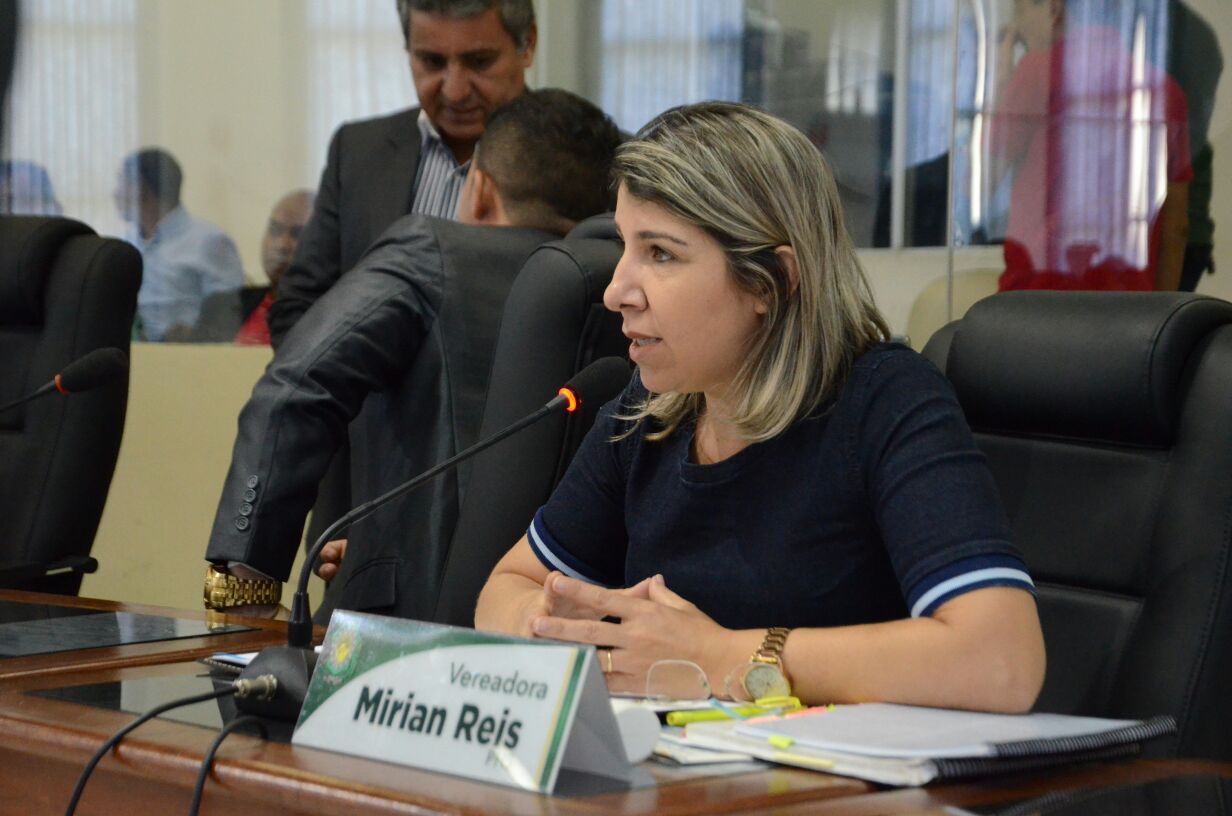 Vereadora Mirian Reis pede audiência pública sobre o Jardim das Copaíbas