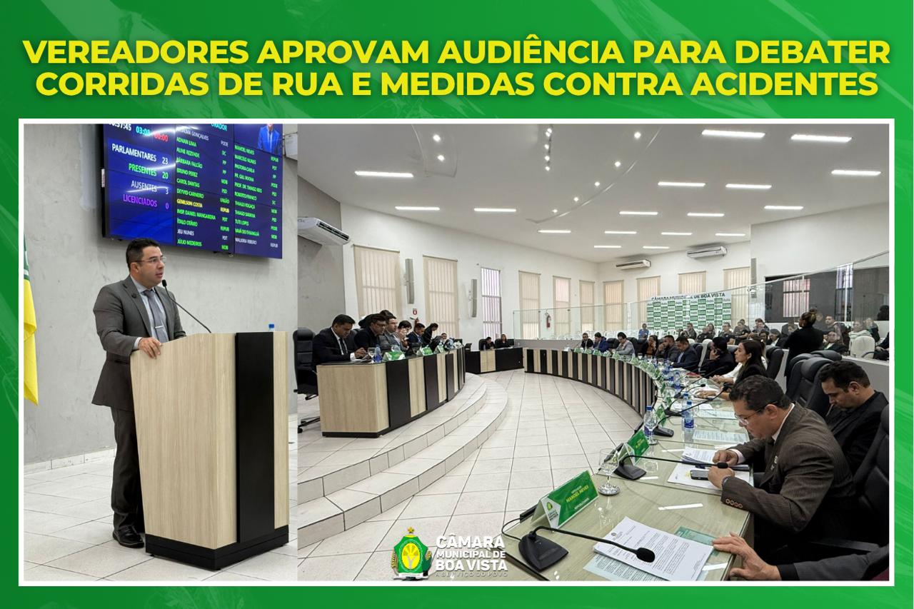 Vereadores aprovam audiência para debater corridas de rua e medidas contra acidentes