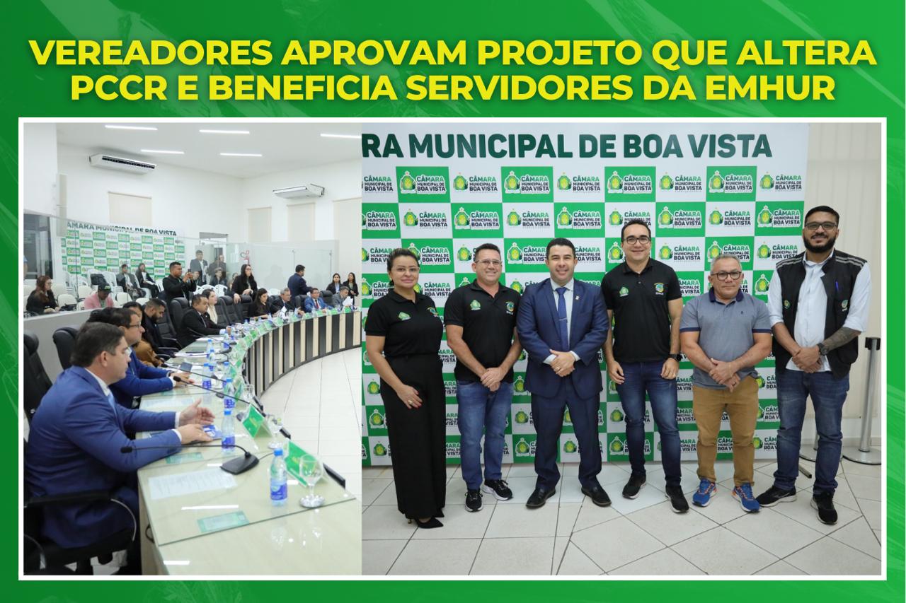 Vereadores aprovam projeto que altera PCCR e beneficia servidores da Emhur
