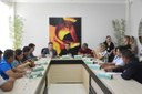 Vereadores recebem governador para tratar da crise migratória Vereadores recebem governador para tratar da crise migratória